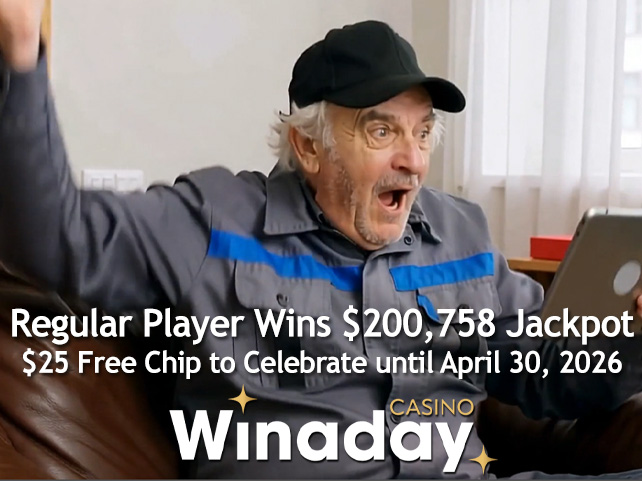Maintenance Worker of 25 years Hits $200,758 Jackpot on Leprechaun Luck at Winaday Casino