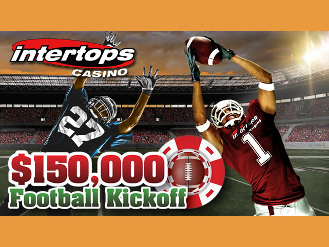 Intertops Casino Celebrates NFL Season with $150k Bonus Giveaway