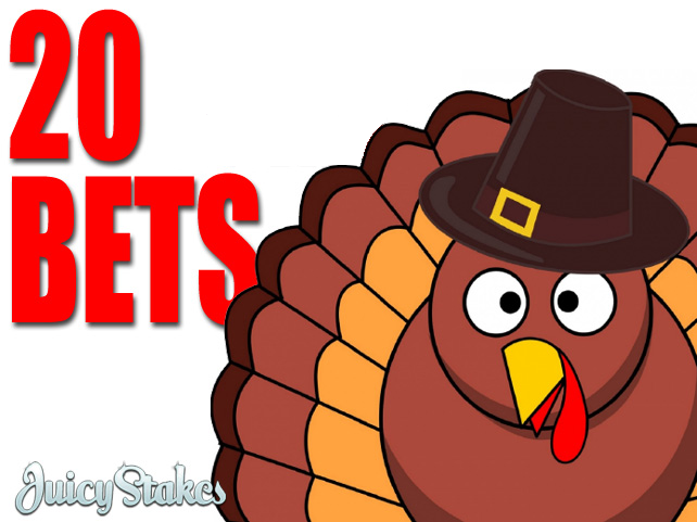 Thanksgiving bonus offer from Juicy Stakes