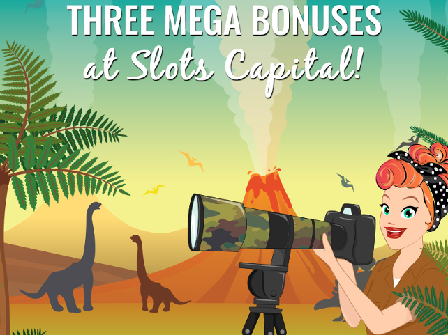 Prehistoric bonuses coming to Slots Capital