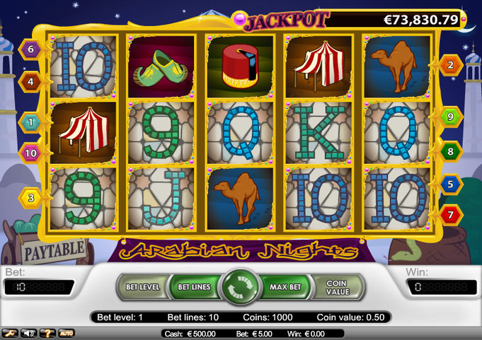 Arabian Nights Delivers Jackpot Delights