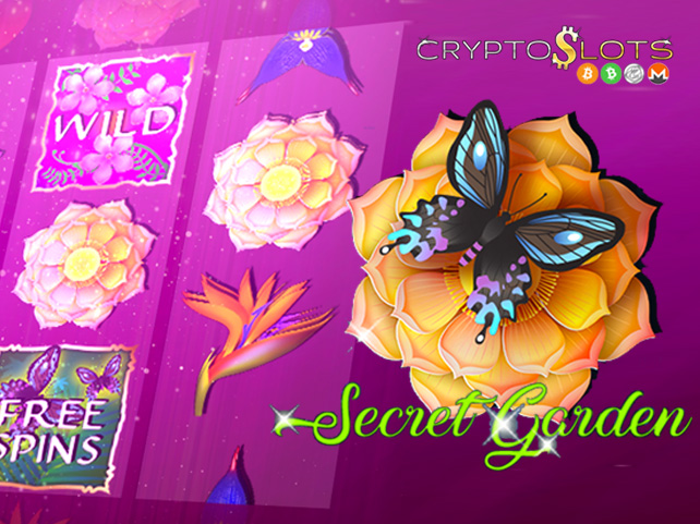 Exotic Floral Delights in the New Secret Garden at Cryptoslots Celebrate Joys of Spring