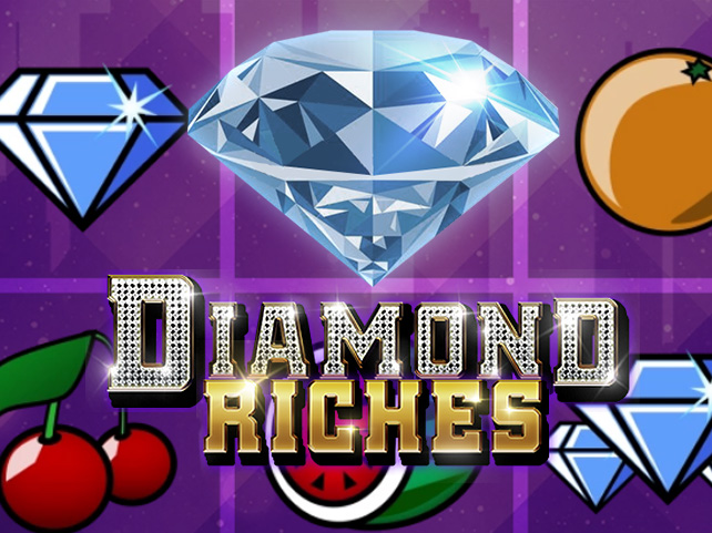 Dazzling New Diamond Riches 3-Reel Slot Features Double Wilds and Free Spins