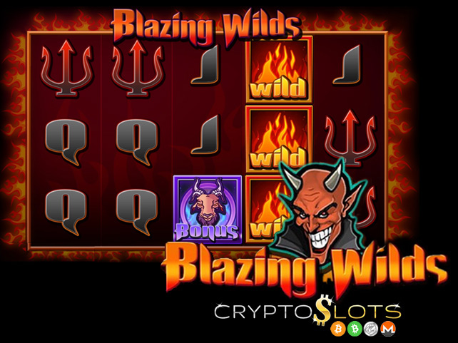 Blazing Wilds, with Fiery Expanding Wild and Scorching Free Spins Bonus, Coming to Cryptoslots