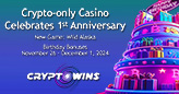 CryptoWins Celebrates One-Year Milestone with Birthday Month Bonuses and New Slot Launch: Wild Alaska