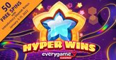 Hyper Wins, a New Very High Volatility Three-Reel, Now at Everygame Casino