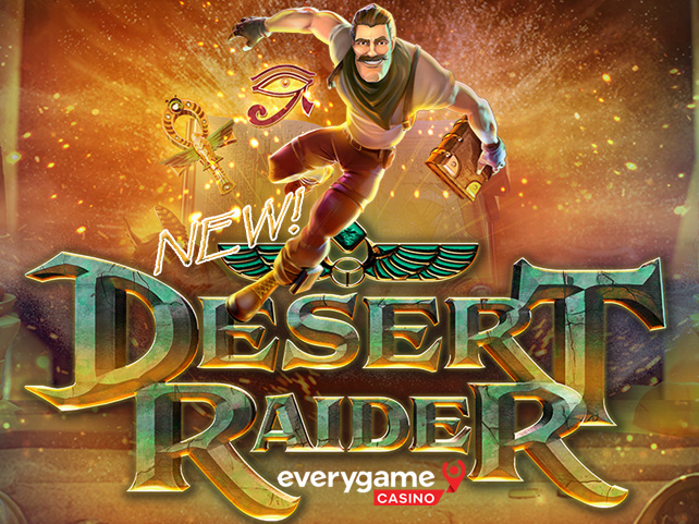 Get 50 Free Spins on New Desert Raider with Expanding Wilds and Morphing Symbols