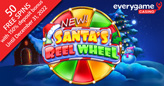 Take 50 Free Spins on Santa’s Reel Wheel, a New Christmas Slot Game with Unusual Format & Unique Bonus Features