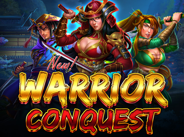 Get 50 Free Spins on New Warrior Conquest with New Multi-Reel Feature