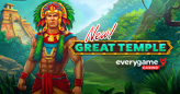 Everygame Casino Introduces New Great Temple Slot and Starts $150,000 Big Fish Bonus Contest