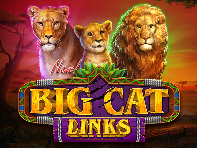 Everygame Casino’s New Big Cat Links Game Features the Mighty Lions of the African Savannah and a Bonus Feature that Awards Jackpots