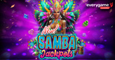 Everygame Casino Giving Free Spins on Exotic New Samba Jackpots Slot with Wild Reels and 10 Jackpots