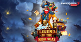 Everygame Casino Giving 50 Free Spins on New Legend of the High Seas Pirate Slot