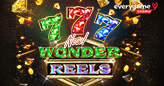 Everygame Casino is Giving 50 Free Spins on New Wonder Reels, a 3X3  Slot Game with Expanding Reels, Huge Win Multipliers, and 2 Jackpots