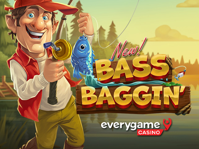 Players Can Hook Some Big Payouts – and Get 50 Free Spins – in  Everygame Casino’s New Bass Baggin’