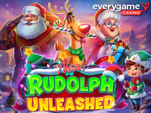 Everygame Casino Players Get 50 Free Spins on New Christmas Slot Game and Get Their Blood Pumping with New Crash Game