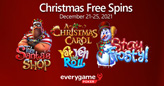 Free Spins Christmas Slots include 100 Spins on Take Santa