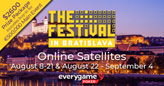 Satellites for €500,000 GTD Festival in Bratislava Main Event Start Monday