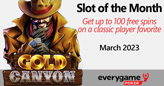 Get Free Spins on Gold Canyon