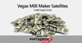 Everygame Poker Sending Online Satellite Winner to Compete in Vegas Milli Maker