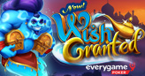 Everygame Poker Giving 10 Free Spins on Betsoft’s Magical New “Wish Granted” Slot with “Hold & Spin”