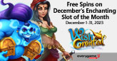 Everygame Poker Players Can Claim up to 100 Free Spins on Slot of the Month, the Enchanting “Wish Granted”