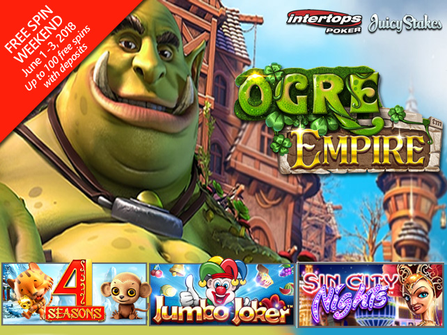 Free Spins Weekend Features Betsoft's New Ogre Empire Slot