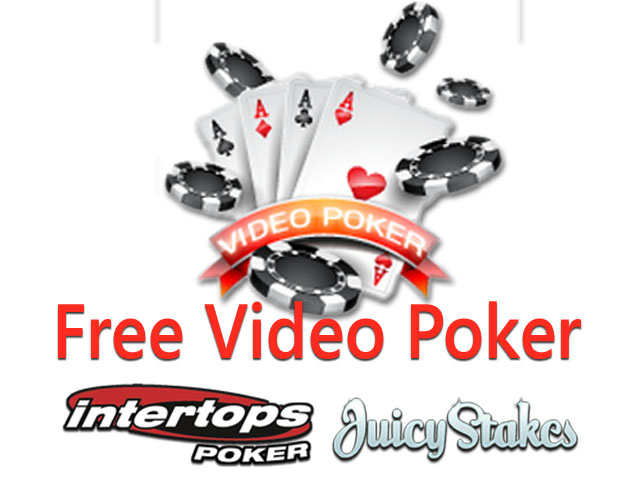 Free Video Poker at Intertops and Juicy Stakes