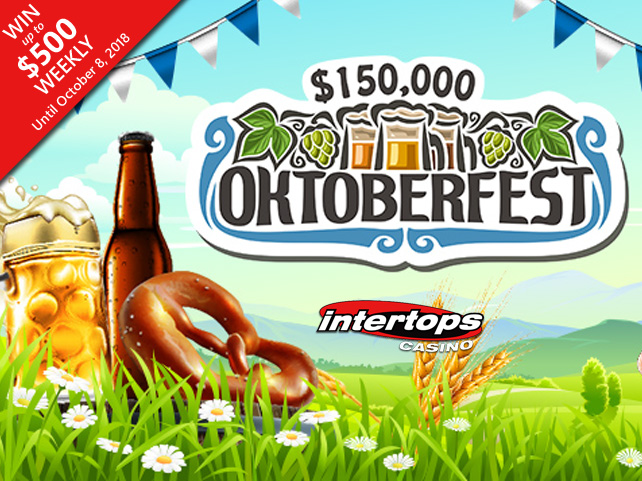 $150,000 Oktoberfest Casino Bonus Contest at Intertops