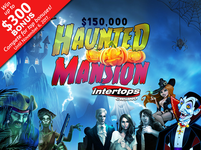 Intertops Casino inviting players to its Haunted Mansion