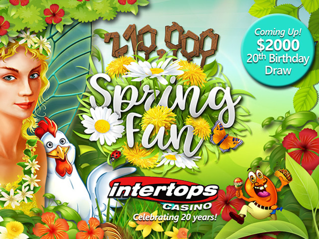 Spring Fun at Intertops Casino