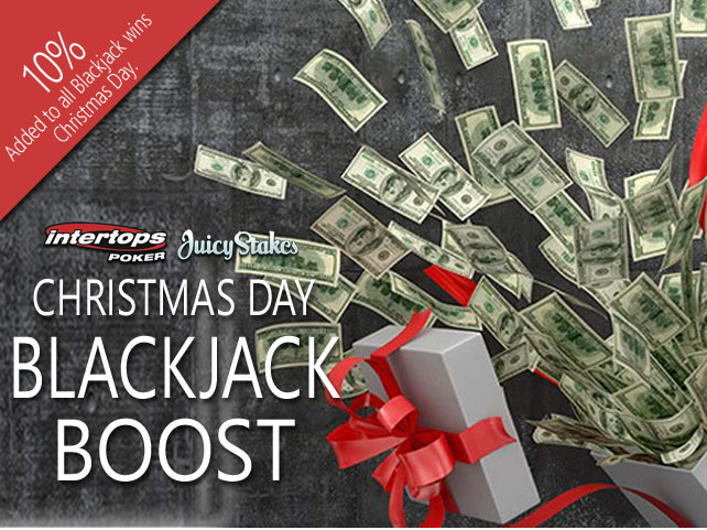 Pair to offer Christmas Day Blackjack Boost