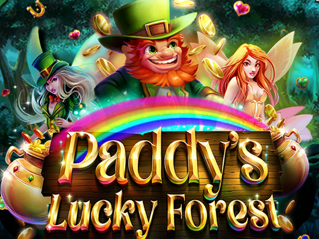 New Paddy's Lucky Forest has 3 Jackpots and Features RTG's New Slippery Wilds