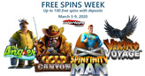 From Viking Battleships to the Wild West and Beyond, Free Spins Week at Juicy Stakes