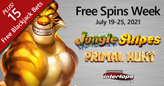 Take a Walk on the Wild Side during Free Spins Week
