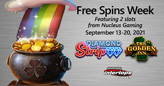 Free Spins Week Takes Players from the Vegas Strip to an Irish Pub