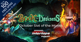 Spooky Book of Darkness is Halloween Slot of the Month