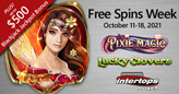 Fairies and Leprechauns Bring Magic to Free Spins Week