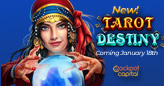 33 Free Spins on Enchanting New “Tarot Destiny” When it Arrives January 18th