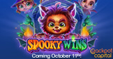 Jackpot Capital Casino Giving 20 Free Spins on ‘Spooky Wins’, Its New Halloween Slot