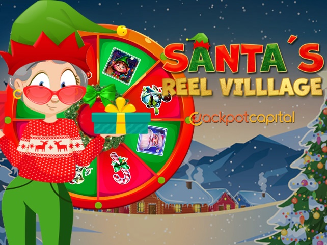 Grab Festive Freebies and 222% Match Bonuses This December with Jackpot Capital Casino’s Santa’s Reel Village Bonus Wheel