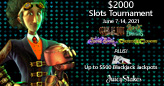 Compete for Top Prizes in $2000 Slots Tournament