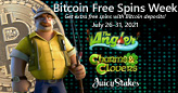 Get Extra Free Spins with Bitcoin Deposits