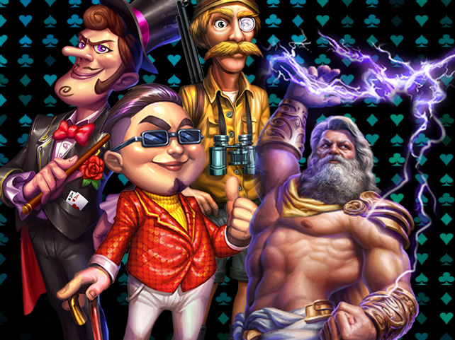 Unlikely Collection of Characters Featured during Free Spins Week 