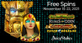 Glittering Treasure, Norse Gods, Pharaohs and Fishermen Featured during Free Spins Week 
