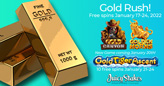 Gold Rush: Free Spins on 2 Golden Slots and Debut of New Gold Tiger Ascent