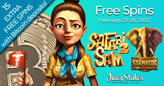 15 Extra Free Spins to Players that Deposit in Bitcoins during Free Spin Week