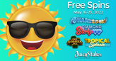 Have Fun in the Sun During Free Spins Week