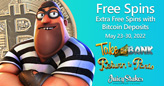 2 Cops & Robbers Slots Featured during Free Spins Week