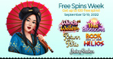 Get up to 100 Free Spins on Four Popular Slots from Betsoft